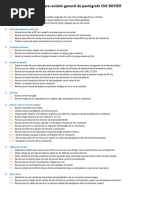 Checklist para Revisión General de Pantógrafo CNC BOYSER