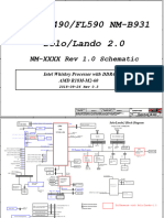 Lenovo ThinkPad L490 Compal FL490 - FL590 NM-B931 Rev 1.0 Schematic