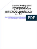 Download pdf Internet Governance And Regulations In Latin America Analysis Of Infrastructure Privacy Cybersecurity And Technological Developments In Honor Of The Tenth Anniversary Of The South School On Internet G ebook full chapter 