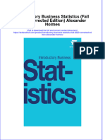 PDF Introductory Business Statistics Fall 2020 Corrected Edition Alexander Holmes Ebook Full Chapter