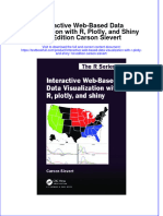 PDF Interactive Web Based Data Visualization With R Plotly and Shiny 1St Edition Carson Sievert Ebook Full Chapter