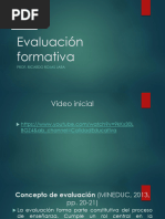 Evaluación Formativa