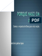 Porque Nasce em Angola Autor António Palma Lopes