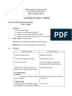 Lesson Plan in English 8 (Suffix and Prefix)