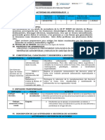 SESIÓN 1 Identificamos Los Tipos de Textos