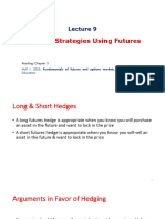 Hedging Strategies Using Futures: Reading: Chapter 3