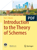 To The Theory of Schemes: Yuri I. Manin