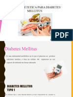 Dietetica para Diabetes Mellitus