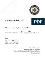 Laporan Praktikum 2 Password Management Ethical Hacking