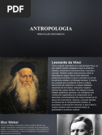 Personajes Históricos de Los Tipos de Antropología