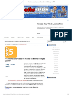 Fractions - Exercices de Maths en 5ème À Télécharger en PDF