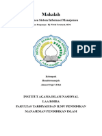 Makalah Komponen Sisitem Informasi Manajaemen