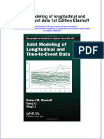 Textbook Joint Modeling of Longitudinal and Time To Event Data 1St Edition Elashoff Ebook All Chapter PDF