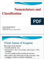 Classiftion of Enzymes