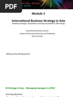 Module 5C International Business Strategy - Managing Managers in APAC