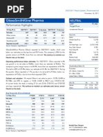 Glaxosmithkline Pharma: Performance Highlights