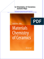 PDF Materials Chemistry of Ceramics Junichi Hojo Ebook Full Chapter