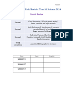 Criterion D Task Booklet 2024