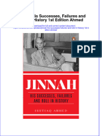 PDF Jinnah His Successes Failures and Role in History 1St Edition Ahmed Ebook Full Chapter