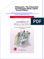 Full Chapter Looking at Philosophy The Unbearable Heaviness of Philosophy Made Lighter Donald Palmer PDF