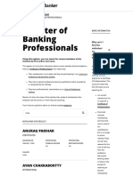 CBI - Register of Banking Professionals