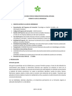 GUIA 20 Estado de Situación Financiera de Prueba y Ajustes. Sixto Ovallos