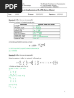 Examen4 Me Üthodes Nume Üriques Et Programmation - Copie