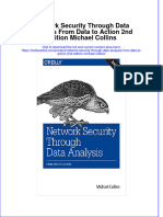 Textbook Network Security Through Data Analysis From Data To Action 2Nd Edition Michael Collins Ebook All Chapter PDF