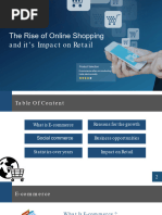 The Rise of Online Shopping and It's Impact On Retail - V1