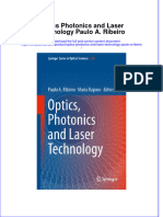 Textbook Optics Photonics and Laser Technology Paulo A Ribeiro Ebook All Chapter PDF