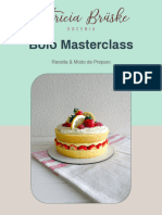 Apostila - Bolo Masterclass Da Confeitaria Francesa