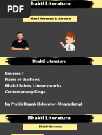 Bhakti Literature