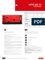 Ficha Tecnica Grupo HDW 400 t5 Insonorizado Espanol