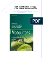 PDF Mosquitoes Identification Ecology and Control 3Rd Edition Norbert Becker Ebook Full Chapter