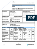 Material Safety Data Sheet Lime Kiln Dust: Rev. Date:5/1/2008