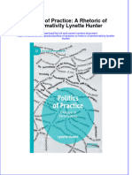 PDF Politics of Practice A Rhetoric of Performativity Lynette Hunter Ebook Full Chapter