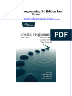 PDF Practical Programming 3Rd Edition Paul Gries Ebook Full Chapter