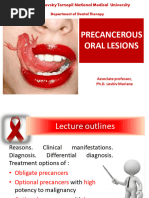 Precancerous Lesions of Oral Cavity