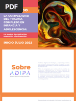 ADIPA Diplomado Trauma Complejo Infancia Adolescencia 2022