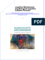 Ebffiledoc - 993download PDF Neurocognitive Mechanisms Explaining Biological Cognition Gualtiero Piccinini Ebook Full Chapter