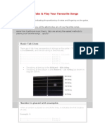 How To Read Tabs & Play Your Favourite Songs: Basic Tab Lines