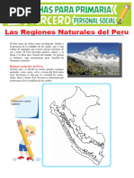 Las Regiones Naturales Del Perú para Tercer Grado de Primaria 2