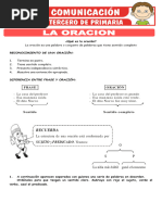 Actividades-sobre-la-Oracion - para Imprimir