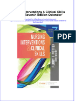 PDF Nursing Interventions Clinical Skills E Book Seventh Edition Ostendorf Ebook Full Chapter