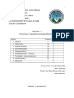 Protocolo de Operaciones Fundamentales en El Laboratorio