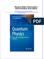 PDF Quantum Physics States Observables and Their Time Evolution Arno Bohm Ebook Full Chapter