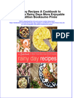 PDF Rainy Day Recipes A Cookbook To Make Those Rainy Days More Enjoyable 2Nd Edition Booksumo Press Ebook Full Chapter