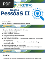 Gestão de Pessoas II 