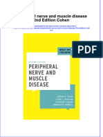 Textbook Peripheral Nerve and Muscle Disease 2Nd Edition Cohen Ebook All Chapter PDF