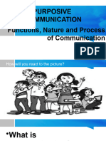 Purposive Communication